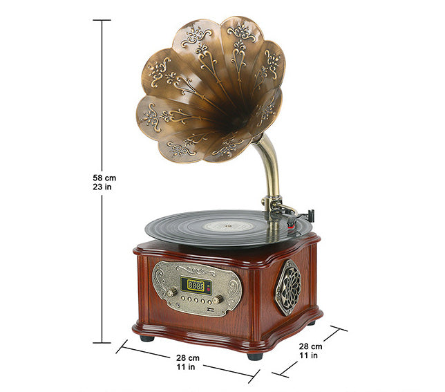 Chrono-Phonograph Steampunk Vinyl Player