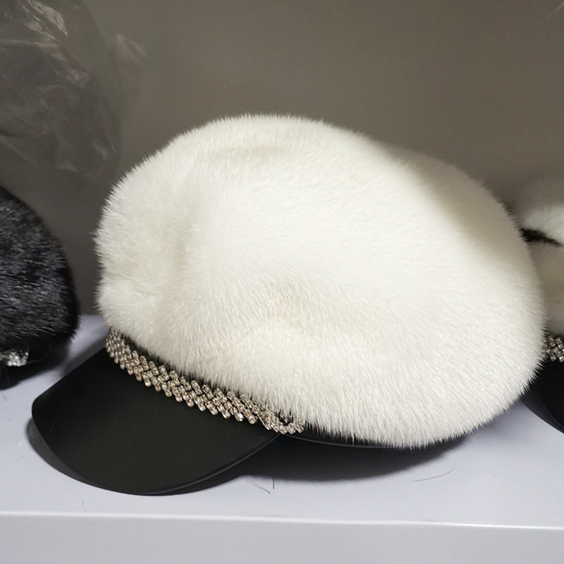 Imperial Elegance Mink Hair Beret