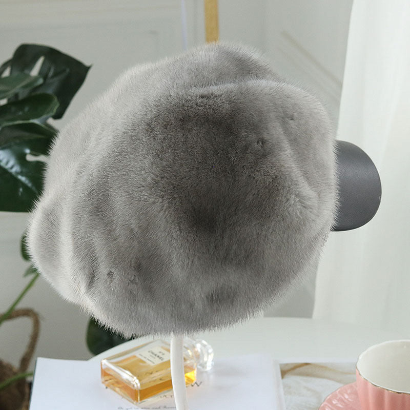 Imperial Elegance Mink Hair Beret