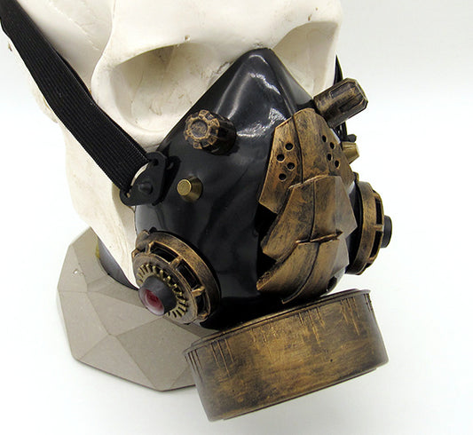 Customizable Steampunk Punk Face Mask – Bold Cosplay Accessory