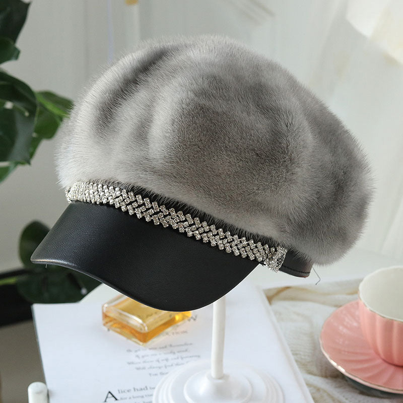 Imperial Elegance Mink Hair Beret