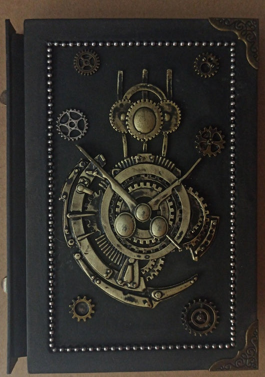 The Sovereign Ledger: European Retro Steampunk Leather Journal