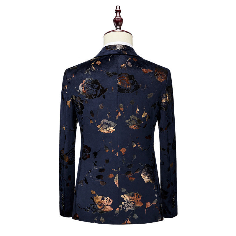 Empire Elegance Steampunk Printed Tie Suit Set