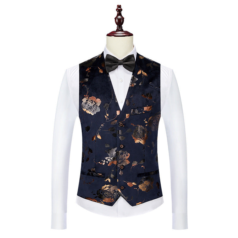 Empire Elegance Steampunk Printed Tie Suit Set